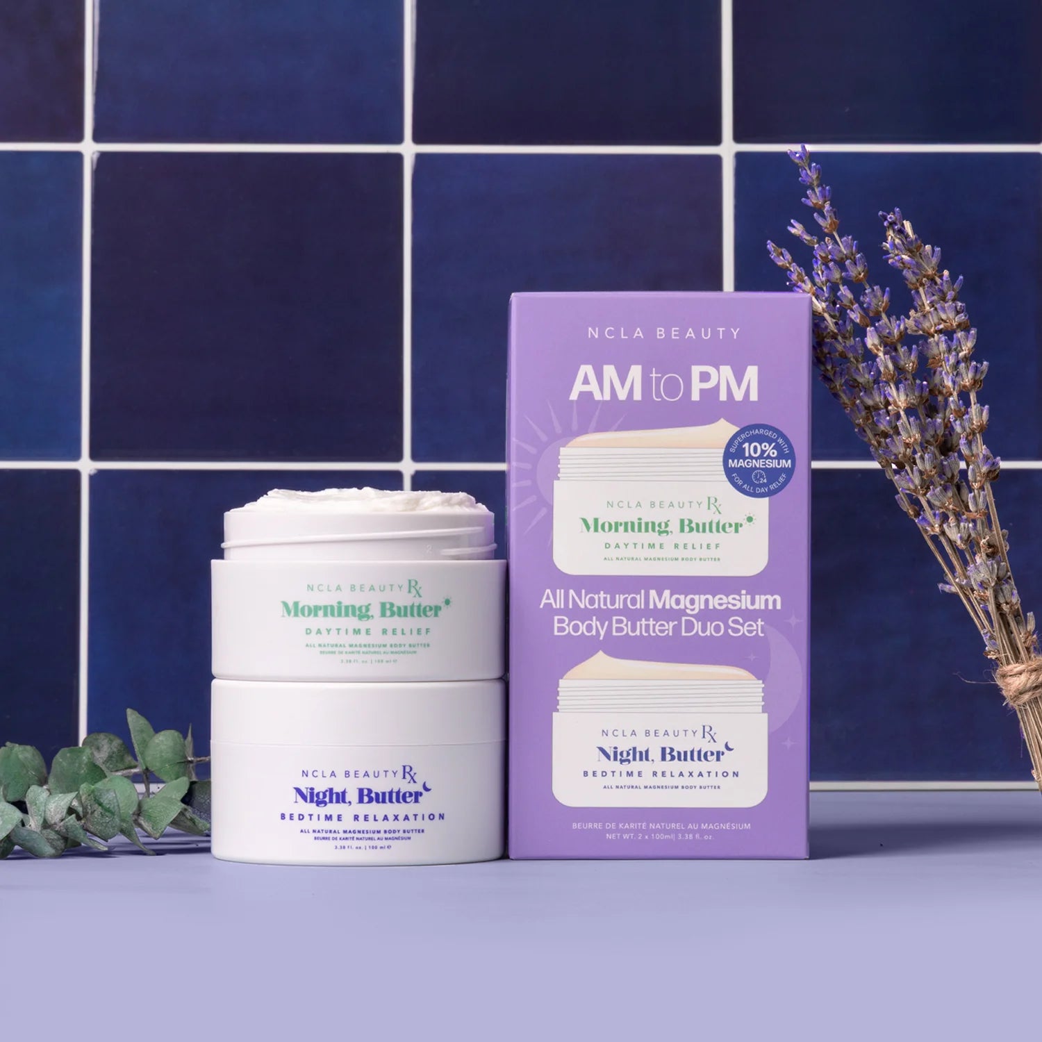 AM to PM Magnesium Body Butter Duo Set