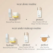 Perfecteur de Teint SPF 40 au Squalane & Niacinamide Glow Fixation™ jane iredale