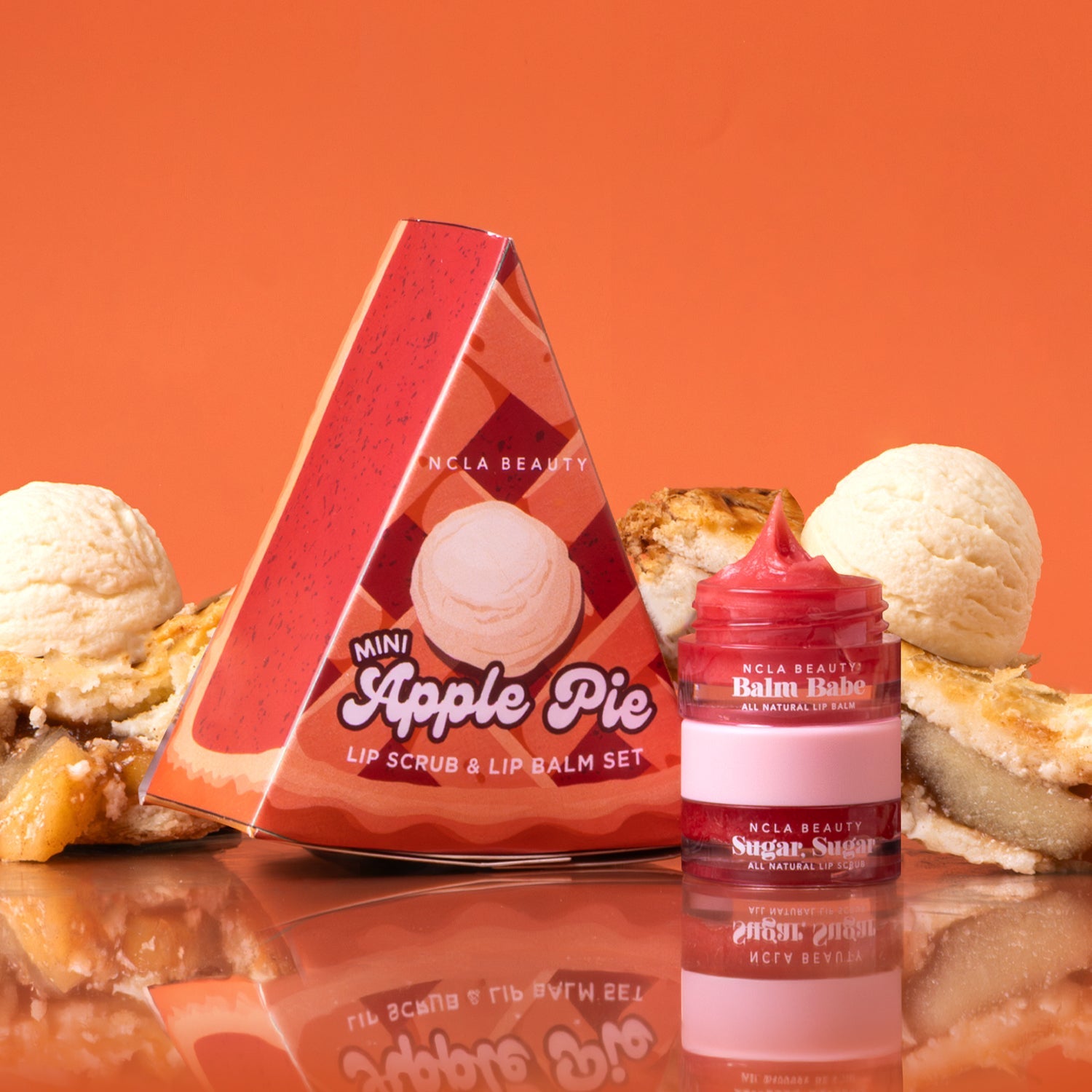 Coffret Gommage & Baume à Lèvres Apple Pie NCLA BEAUTY