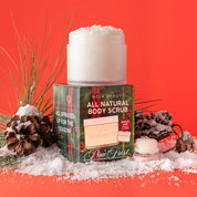 Hey Sugar Pine Frost Body Scrub + Lip Scrub Holiday Gift Set NCLA BEAUTY
