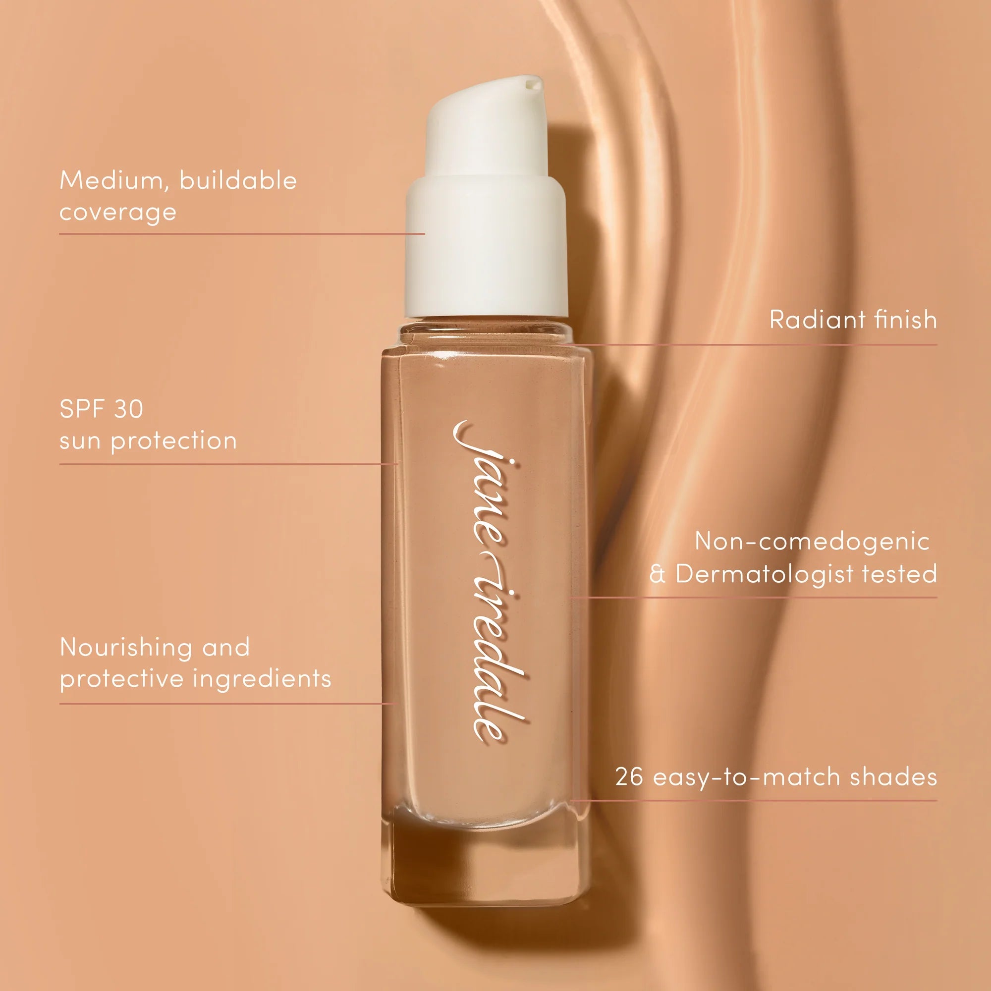 Fond de Teint Éclat Skintuition SPF 30 jane iredale