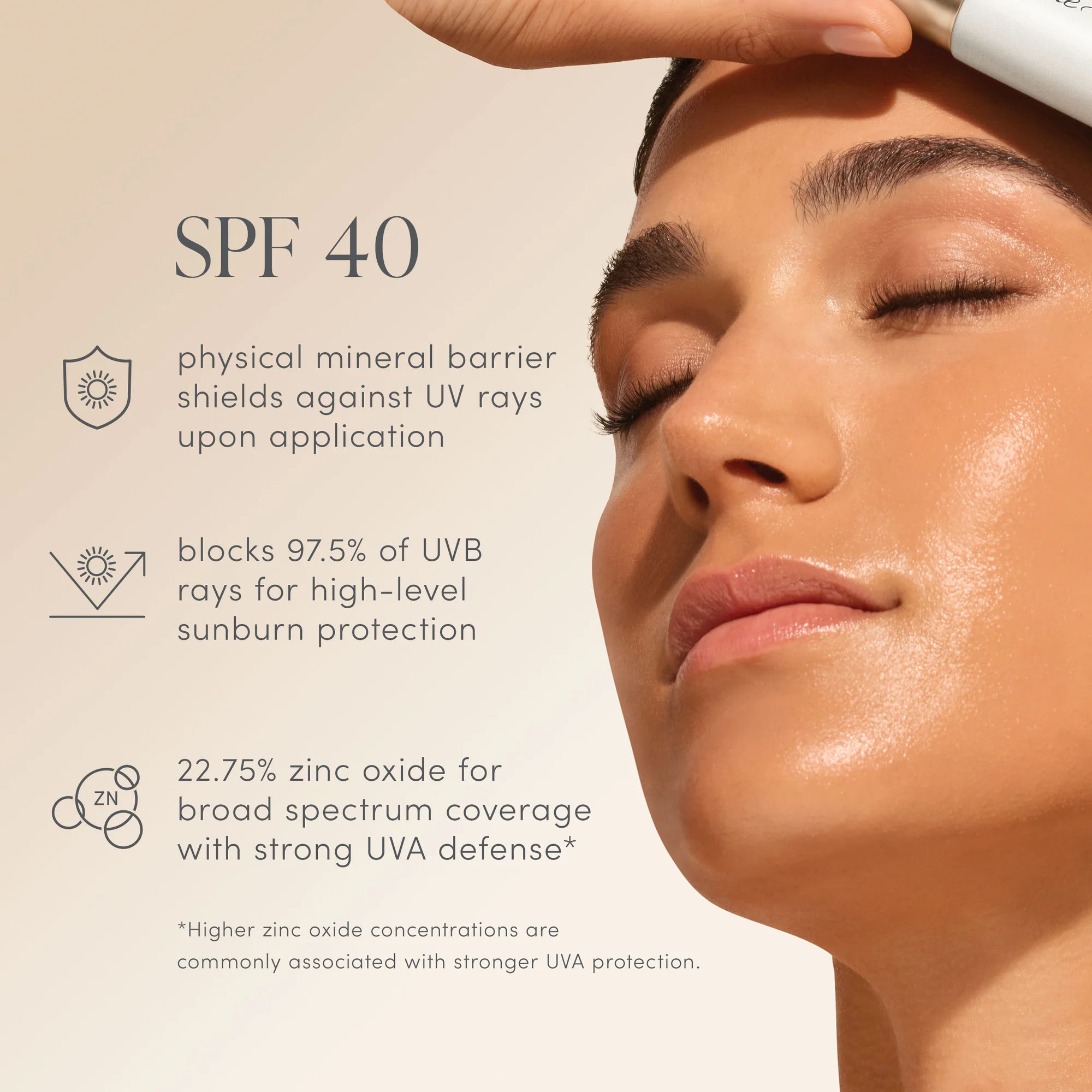 Perfecteur de Teint SPF 40 au Squalane & Niacinamide Glow Fixation™ jane iredale