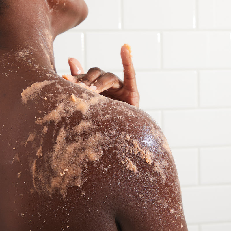 Hey, Sugar Peach Body Scrub NCLA BEAUTY