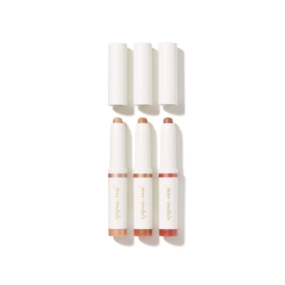 Coffret Glam & Glow de Mini Trio de Stick Fard à Paupières jane iredale