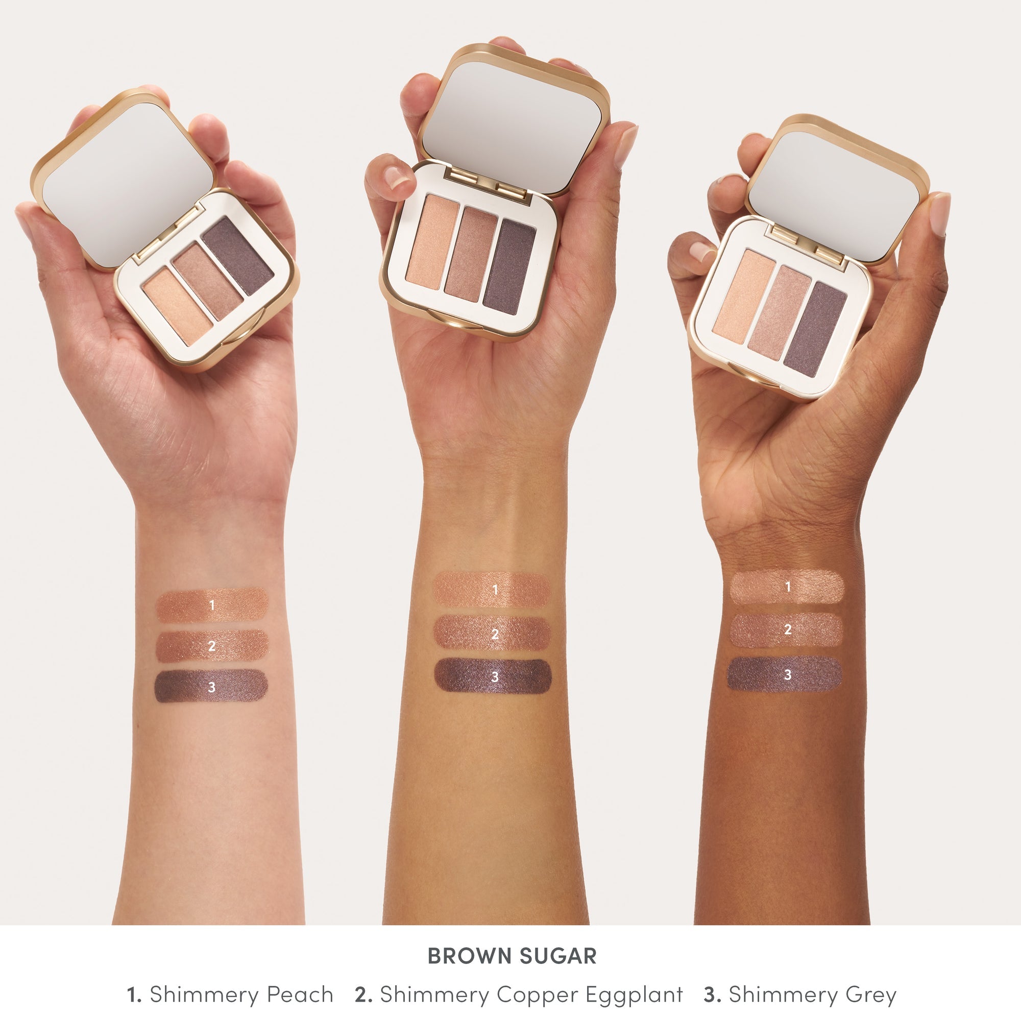 Fards à Paupières Trio PurePressed jane iredale