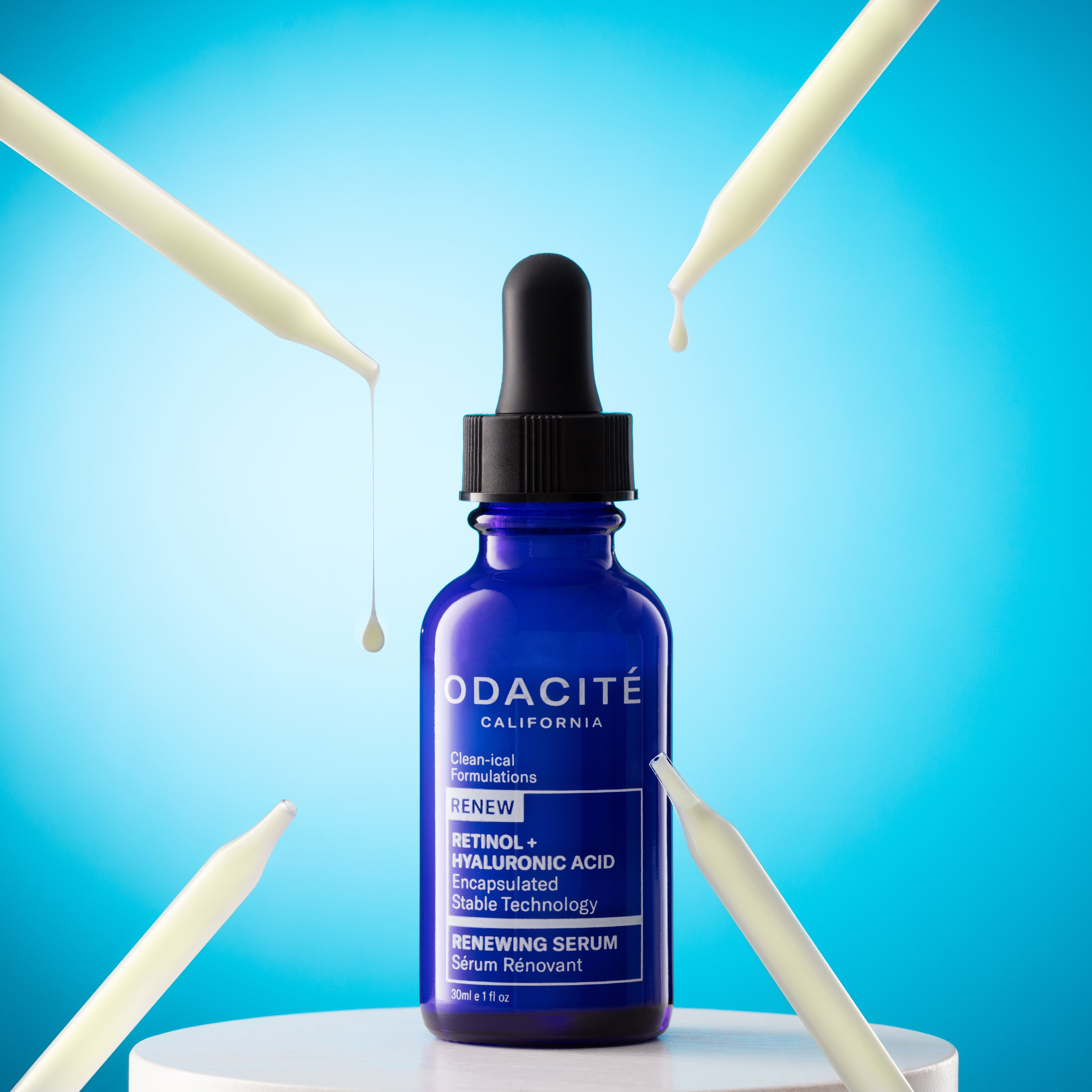 Sérum Visage Régénérant au Rétinol & à l’Acide Hyaluronique Odacité