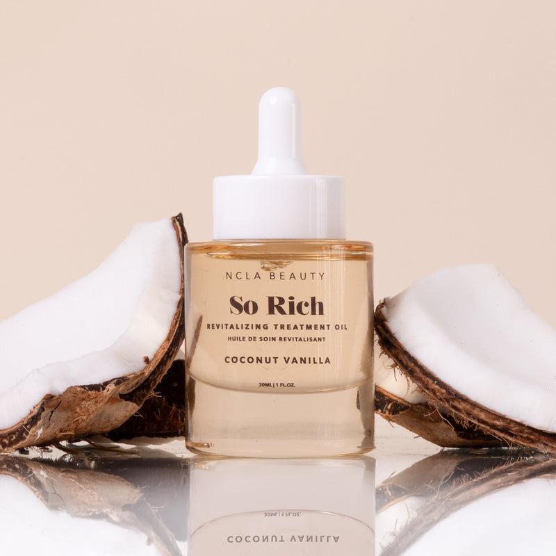 So Rich Revitalizing Treatment Oil  Coconut Vanilla NCLA BEAUTY 