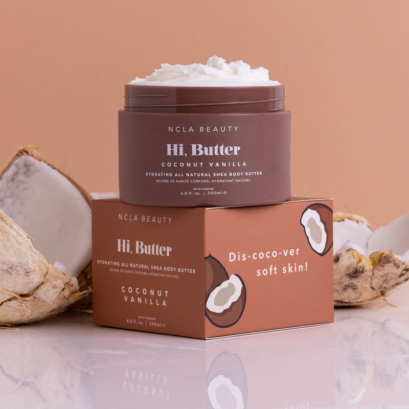 Hi, Butter Coconut Vanilla Body Butter NCLA BEAUTY