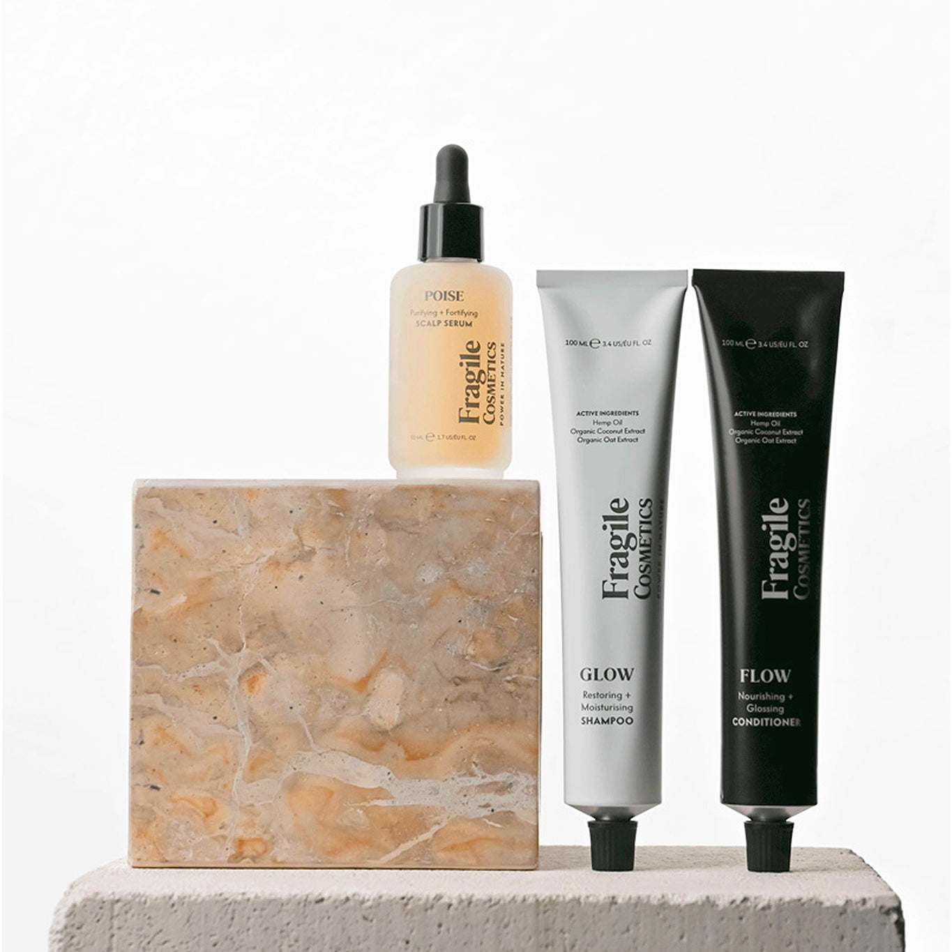 3 steps – Hair Ritual Fragile Cosmetics