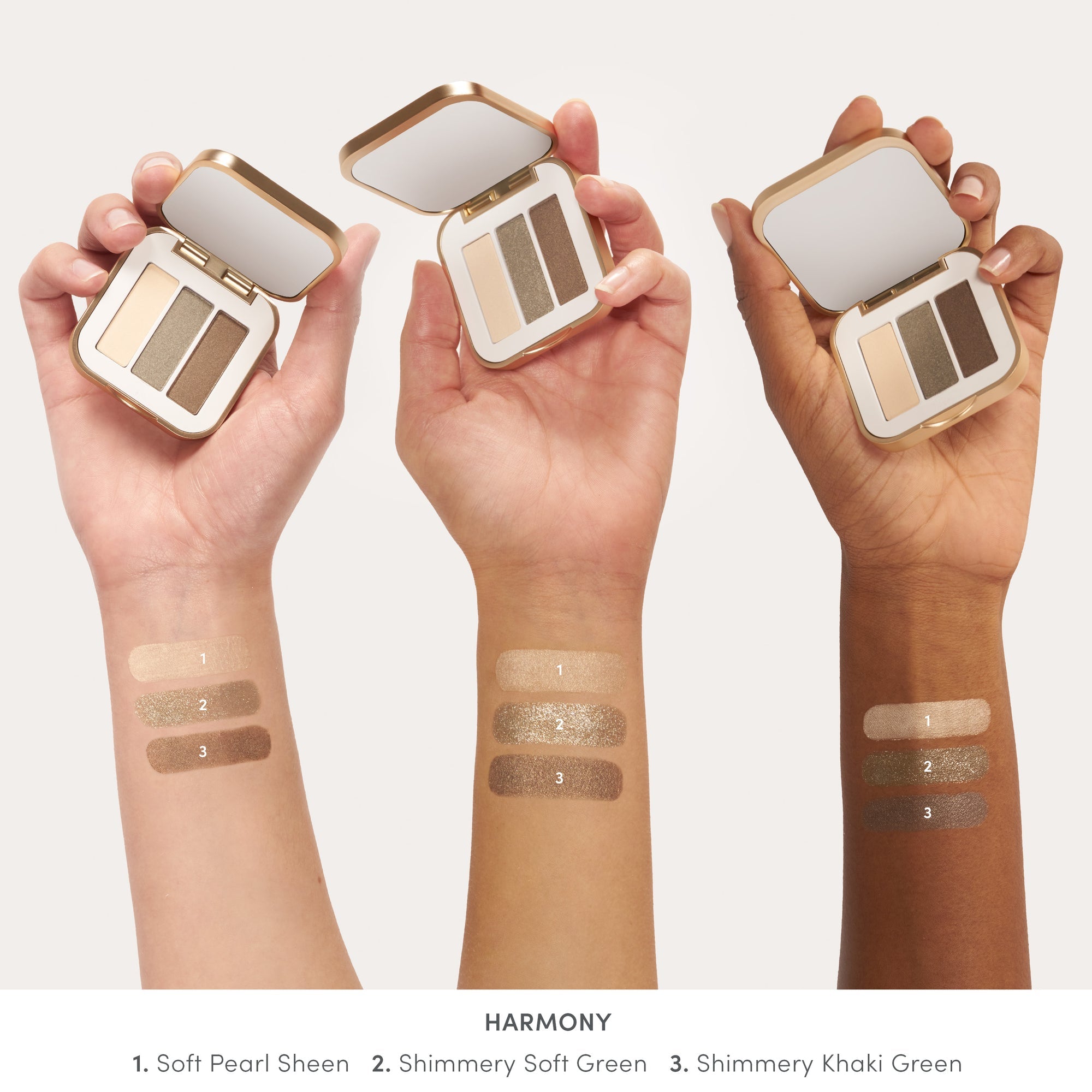 Fards à Paupières Trio PurePressed jane iredale