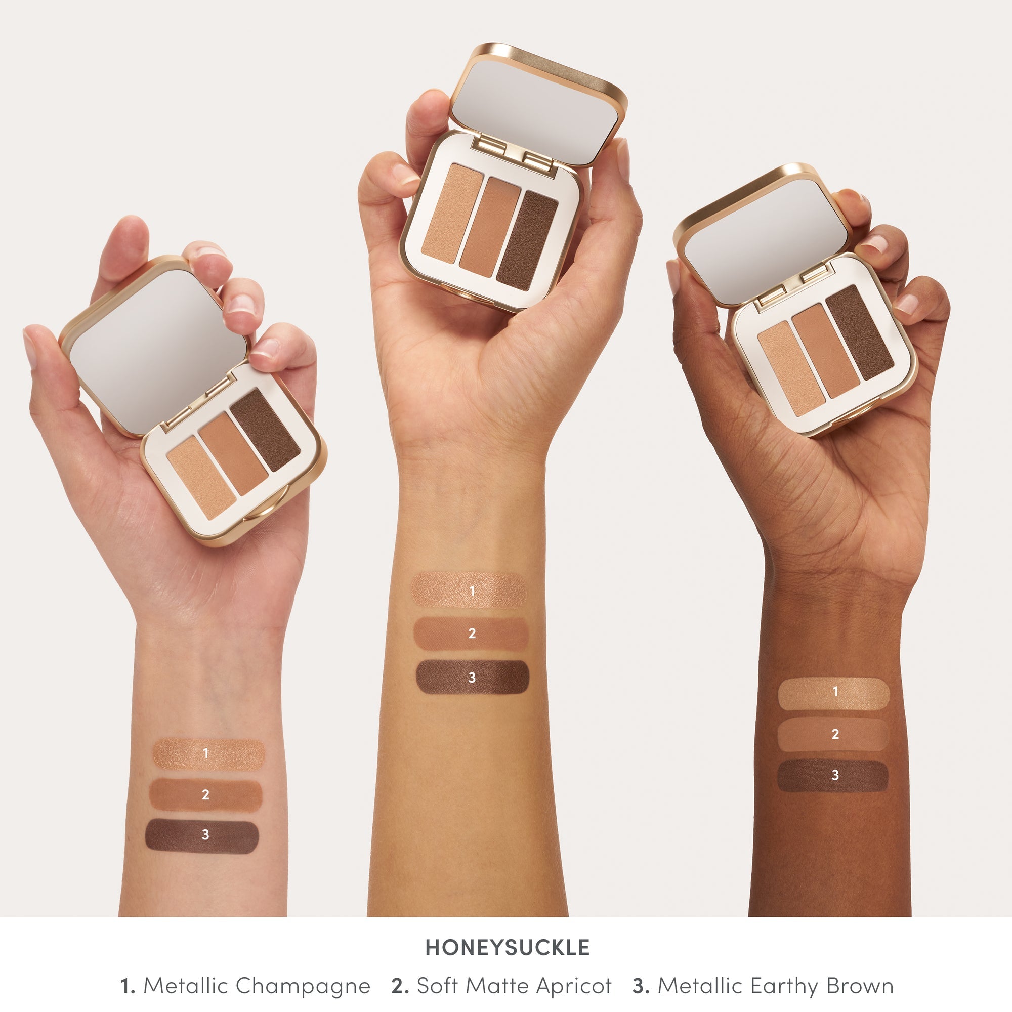 Fards à Paupières Trio PurePressed jane iredale
