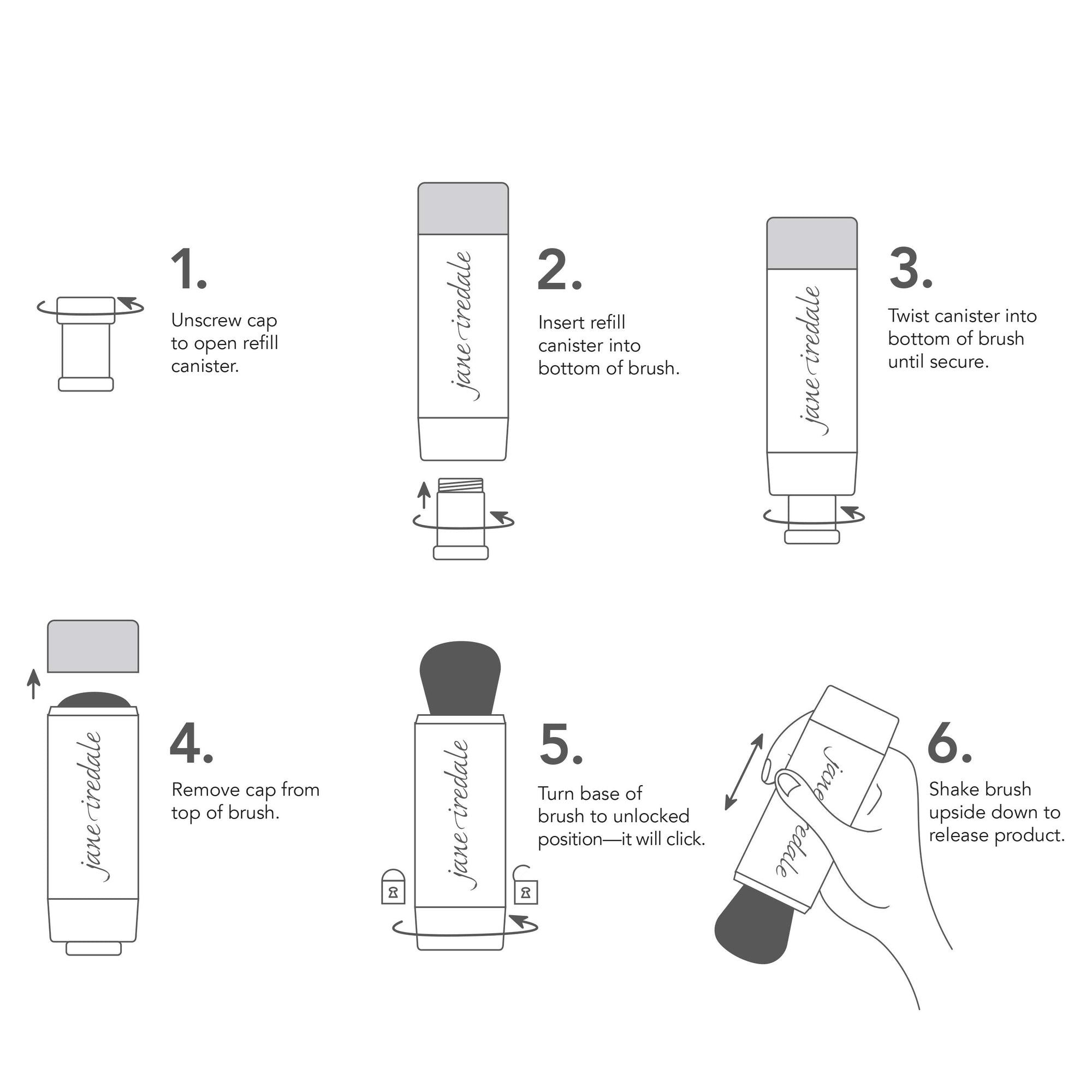Recharges Écran Solaire Sec SPF 30 Powder-Me Jane Iredale