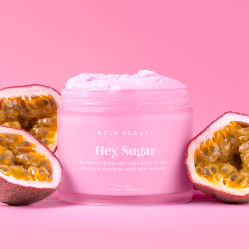 Hey, Sugar Passion Fruit Body Scrub NCLA BEAUTY 
