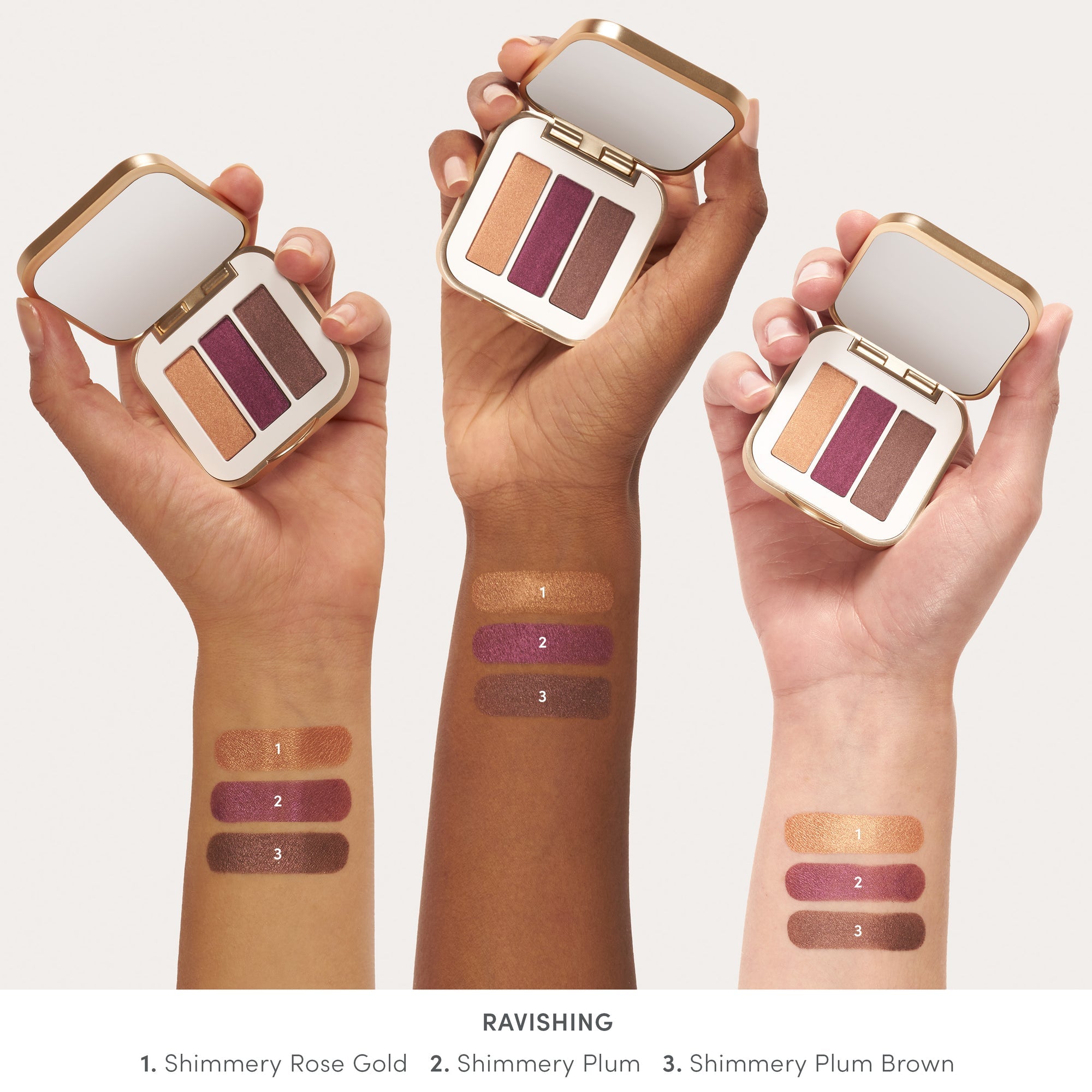 Fards à Paupières Trio PurePressed jane iredale