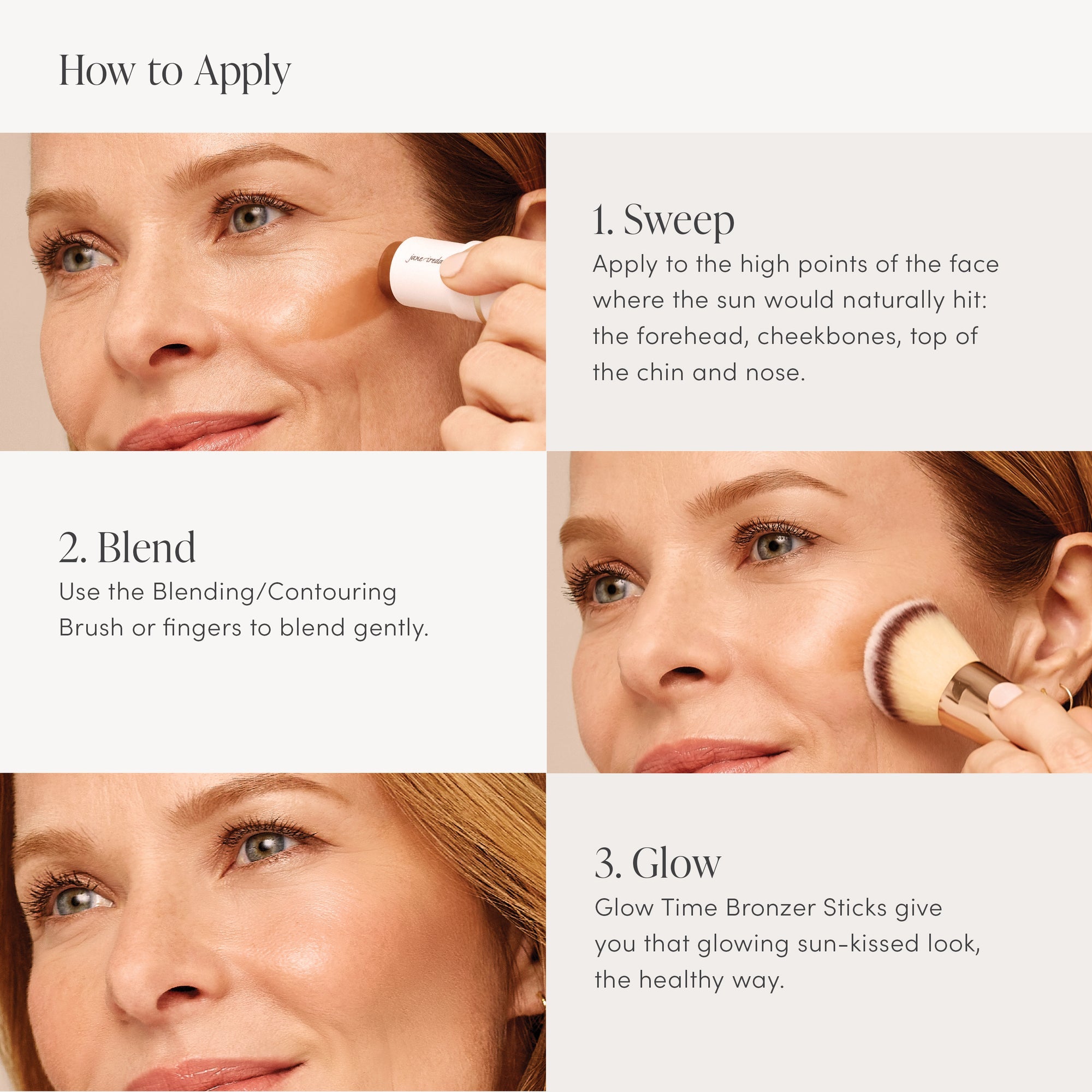 Bronzer Stick Glow Time jane iredale