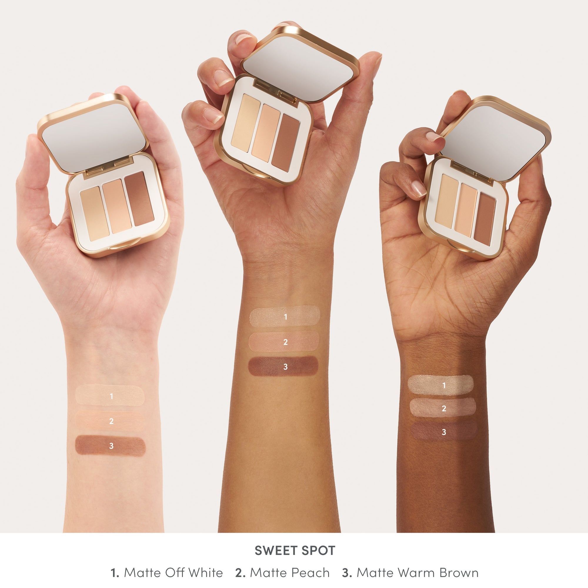 Fards à Paupières Trio PurePressed jane iredale