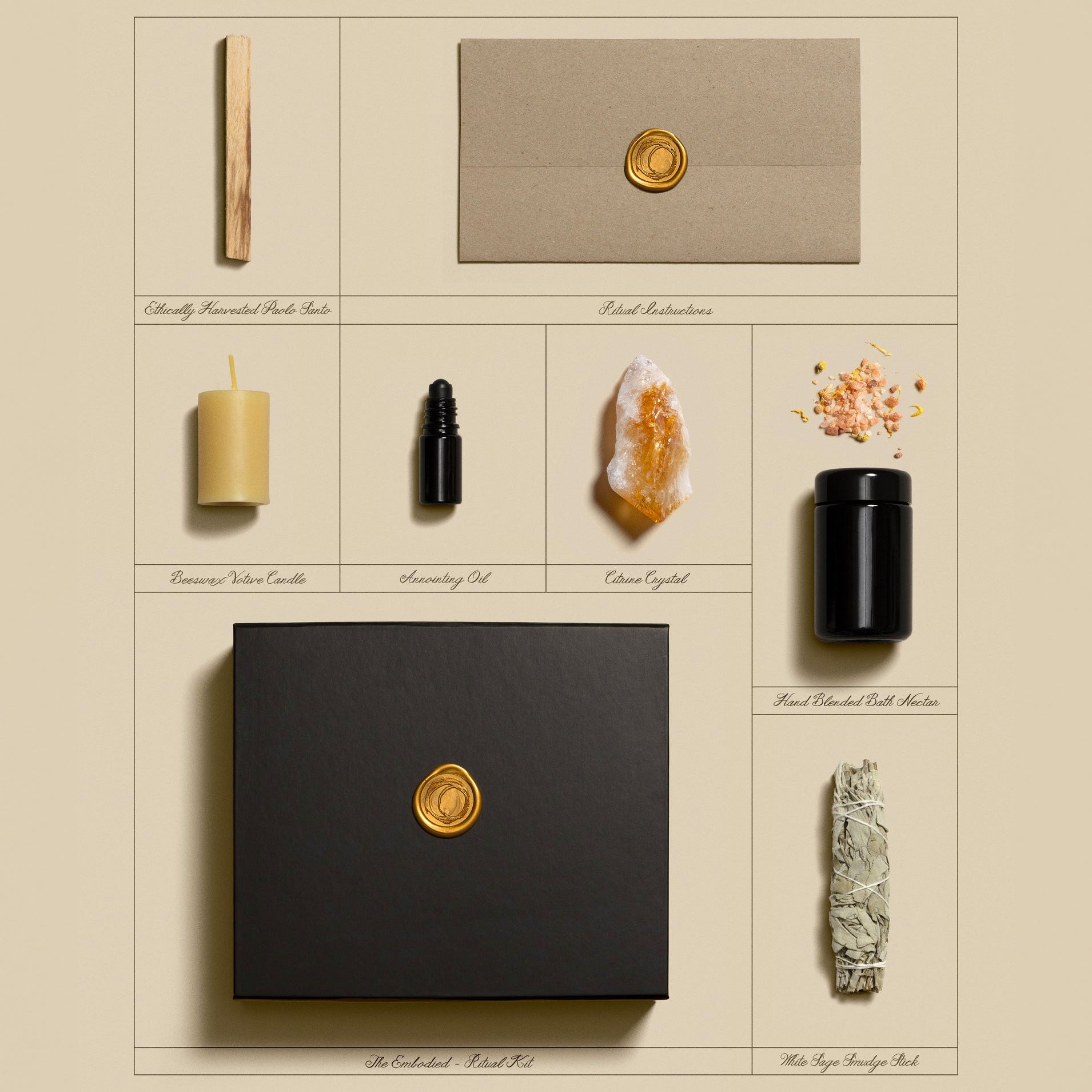 Coffret Rituel The Embodied the ritual