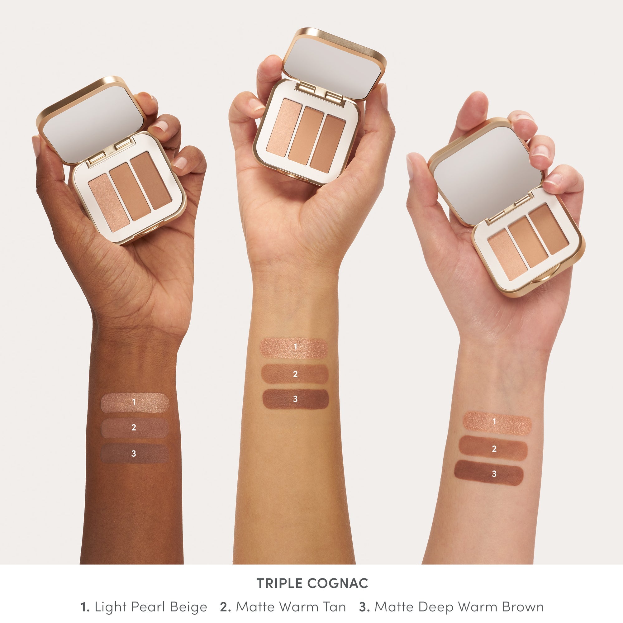 Fards à Paupières Trio PurePressed jane iredale