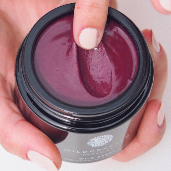Nettoyant, Exfoliant & Masque Visage au Miel Wild Berry Wildcrafted Organics